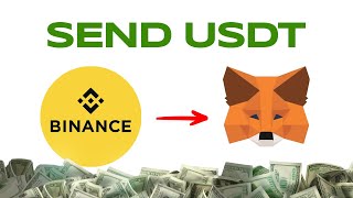 Send USDT to Metamask From Binance Tutorial [upl. by Osborne773]