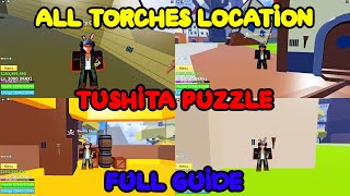 TUSHITA PUZZLE Torches LocationFull Guide In Bloxfruit Update 15 [upl. by Tucker303]