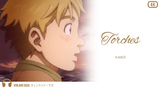 『4K』 Torches Vinland Saga ED1 English Lyrics [upl. by Mosora]