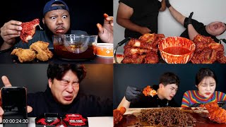 the FUNNIEST mukbang moments of 2023 [upl. by Ingles928]