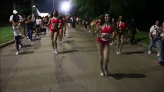 Abramson marching band exiting stadium 2023  Sarah t reed game [upl. by Nerot]