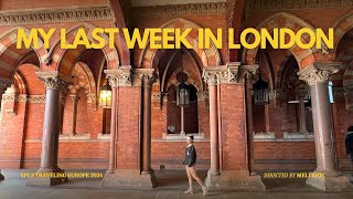 Epi 3 Autumn in London  My Last week in London  Richmond Town  Vegan in London [upl. by Aizahs]