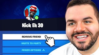 If I Lose I UNFRIEND Nick Eh 30 [upl. by Ieppet]