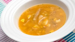 Receta de sopa de pollo con estrellitas  Karlos Arguiñano [upl. by Assenna136]