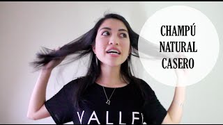 CÓMO HACER CHAMPÚ NATURAL CASERO EN MENOS DE 5 MINUTOS FÁCIL [upl. by Julieta]