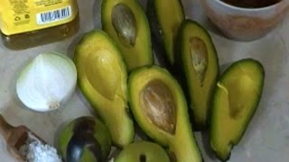 Salsa de aguacate con chipotles RecetasdeLuzMa [upl. by Slemmer19]