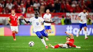 NGolo Kanté Destroying Every Team in Euro 2024 [upl. by Ecirtap]