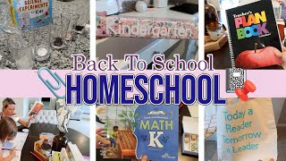 NEWHOMESCHOOL DAY IN THE LIFE 📓HOMESCHOOL SCHEDULE amp PLAN 2024 [upl. by Eimaral483]