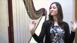 Changing Harp Strings  A complete guide by Elizabeth Jaxon [upl. by Raynard]