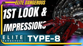 Lakon Type 8 The Ultimate Freight Experience in Elite Dangerous [upl. by Jacobo936]