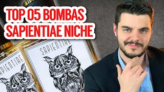 TOP 05 MELHORES PERFUMES BOMBAS DE SAPIENTIAE NICHE [upl. by Ahseenyt]