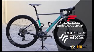 Focus Izalco Max 2019 with SRAM Red AXS Build  Cycling Manado [upl. by Yelha]