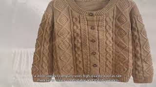 woolen sweater companiessweaters china [upl. by Esilrac]