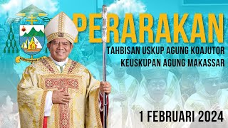 PARA BAPA USKUP INDONESIA MELANGKAH BERSAMA SANG USKUP AGUNG KOAJUTOR MAKASSAR [upl. by Johnsson865]