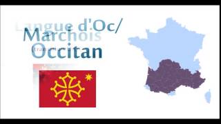 45 langues régionales de France  45 Languages of France [upl. by Pearlstein]