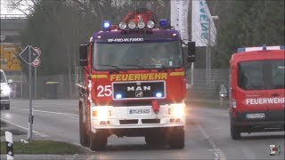 Einsatzfahrten Feuerwehr  THW Kreis Steinfurt Osnabrück  FMO zum Großbrand in Saerbeck [upl. by Nyvar8]