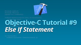 ObjectiveC Tutorial  9  Else If Statement [upl. by Etrem]