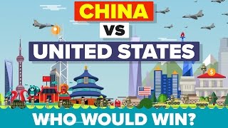 China vs United States USA  Who Would Win  Military Comparison 💣 [upl. by Nosemaj930]