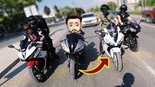 R6 İLE CBR 1000RR İTTİM  MotoVlog192 [upl. by Anivlac]