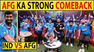 🔴AFGHANISTAN KA STRONG COMEBACK INDIA KE SAMNE 273 RUNS KA TARGET indvsafg [upl. by Brina]