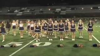 Dakota fanning Cheerleading at CHS Homecoming [upl. by Eardna]