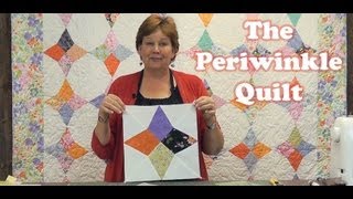 Make a Periwinkle Quilt with the Wacky Web Template [upl. by Heins]