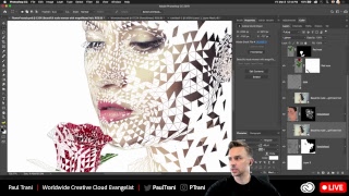 Creating Polygon Art in Photoshop [upl. by Neahs177]