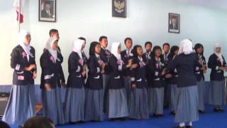 Gambang Suling  Paduan Suara SmansaBaturetno [upl. by Eelirol]