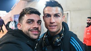 MI VIAJE CON LOS JUGADORES DEL REAL MADRID 1 [upl. by Nahtanaoj]