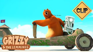 🏁 Fast amp Curious 🐻🐹 Grizzy amp les Lemmings  Cartoon [upl. by Alden]