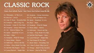 Classic Rock Ballads Playlist  Best Classic Rock Ballads Songs Of 80s 90s [upl. by Suoiluj]