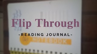 Reading Journal FlipThrough [upl. by Yared422]