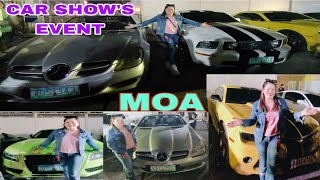 The Car shows Event In MOA Sports car And Luxury Car youtube uno [upl. by Rehctelf]