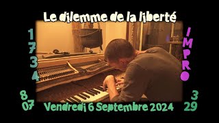 composition pour piano  1735  Le dilemme de la liberté [upl. by Ellohcin]