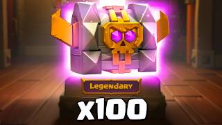 I Opened 100 Chests in Clash of Clans [upl. by Mcneely]