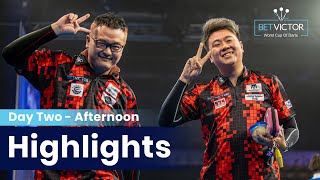 FIGHTING FOR SURVIVAL  Day Two Afternoon Highlights  2024 World Cup of Darts [upl. by Pilihp]