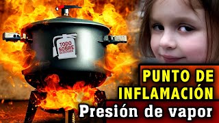 Qué es el punto de inflamación y la presión de vapor en los líquidos inflamables 🔥🛢️ [upl. by Crispen]