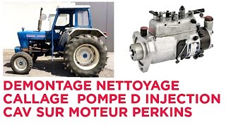 🔴POMPE DIESEL CAV Comment Démonter et Réparer une Pompe CAV fordtractor [upl. by Nahgen]