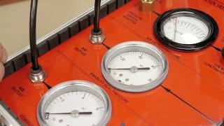 Pressure Decay Test for South Wind Aircraft Cabin Heaters [upl. by Leahcimnoj]