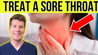 How to treat your SORE THROAT  Plus two things to avoid [upl. by Akinit]