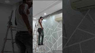 masking tape painting ideas ✓ agro tape design kaise banaen delhi viralvideo shortvideo asian [upl. by Nahtad724]