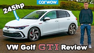 VW Golf GTI 2021 review  is the MK8 the best yet [upl. by Uhthna]