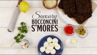 Savoury Bocconcini Smores [upl. by Pollitt]