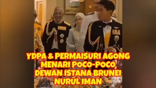 YDPA amp PERMAISURI AGONG MENARI POCOPOCOMAJLIS PERKAHWINAN PRINCESS MATEEN ❤️ DAYANG ANISHA ‼️ [upl. by Seyler616]