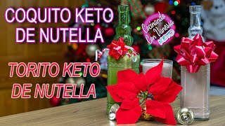 COQUITO KETO DE NUTELLA TORITO DE NUTELLA SUPER DELICIOSO [upl. by Nauj]