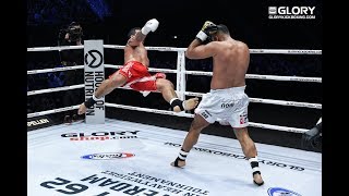 GLORY 62 Guto Inocente vs Mo Abdallah Tournament QuarterFinal  Full Fight [upl. by Guillema]