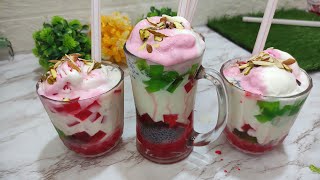 Special Rabri Falooda RecipeTasty Food Kitchen [upl. by Bj]