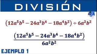 DIVISIÓN DE MONOMIOS Super facil  para principiantes [upl. by Nnaycart]