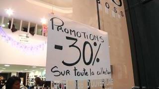 Les promotions et ventes privées limitent le succès des soldes [upl. by Anrol]