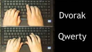 Dvorak vs Qwerty [upl. by Hecht988]